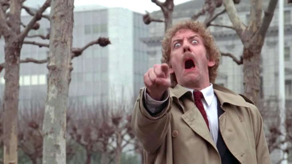 Donald Sutherland in Invasion of the Body Snatchers
