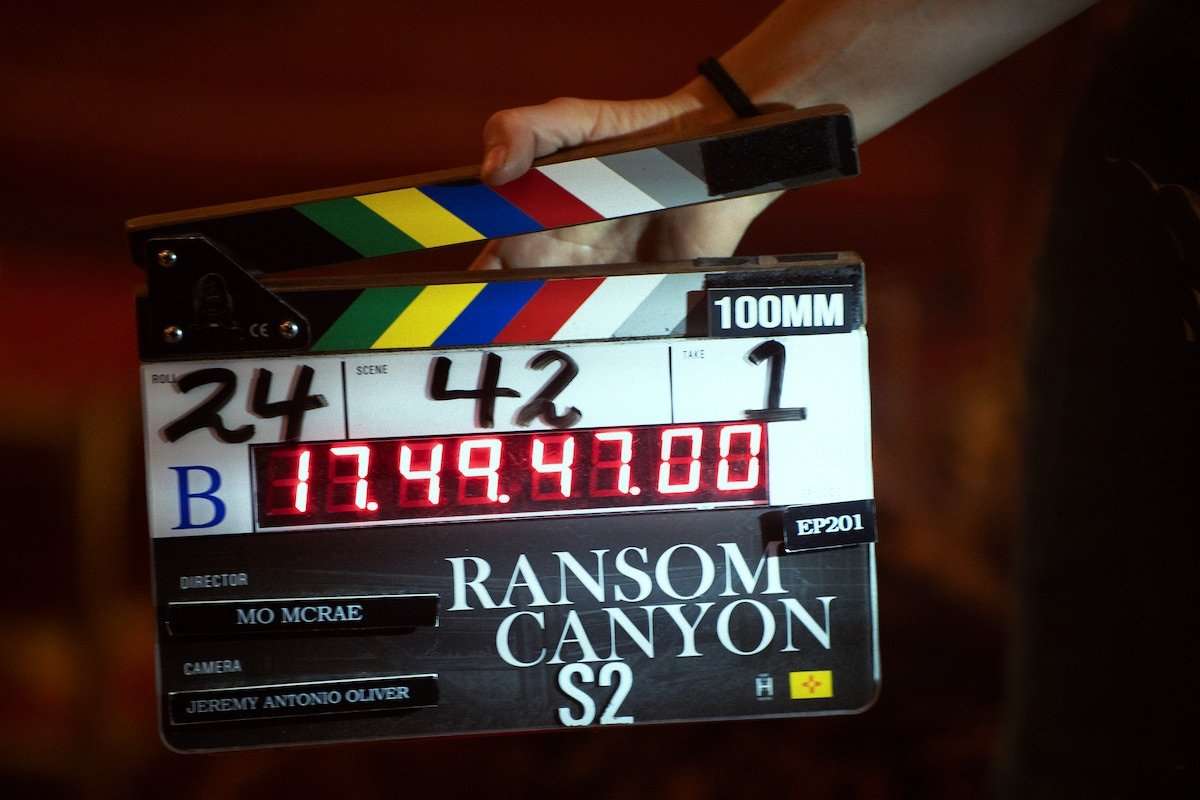 Ransom Canyon Season 2 Clapper Board