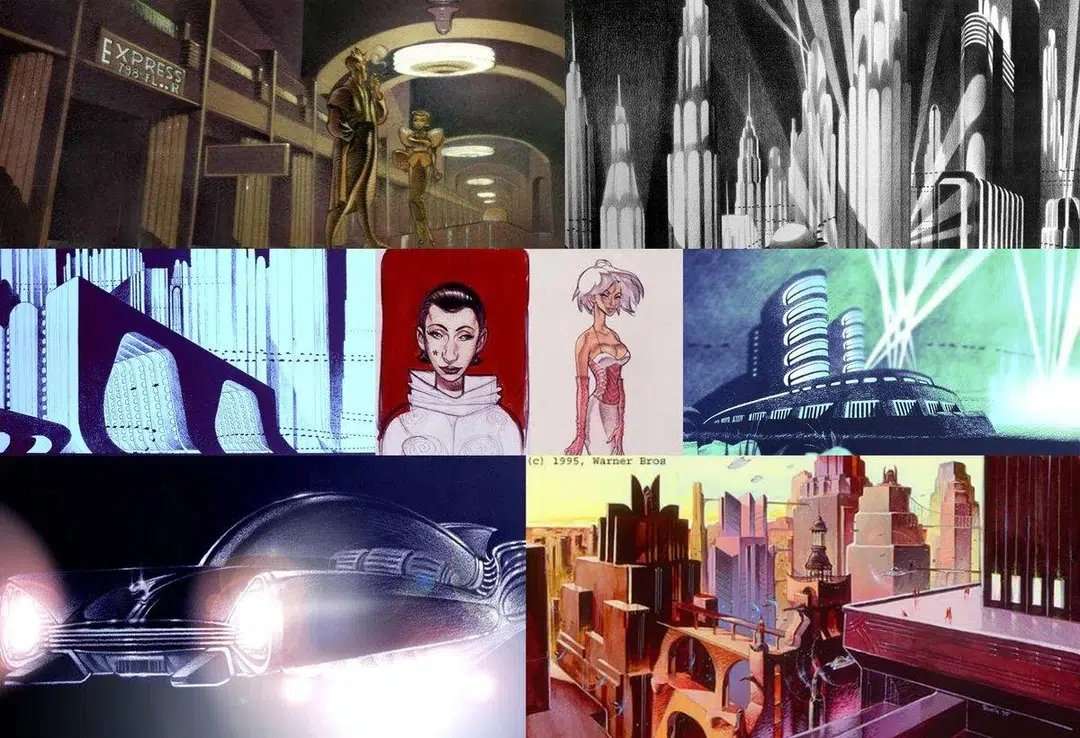 Ray Gunn Concept Art