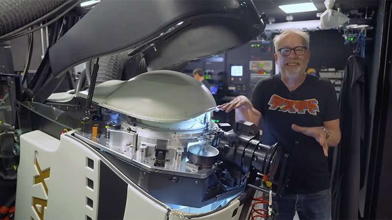 Adam Savage 70mm IMAX Film Video