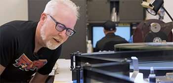 Adam Savage 70mm IMAX Film Video
