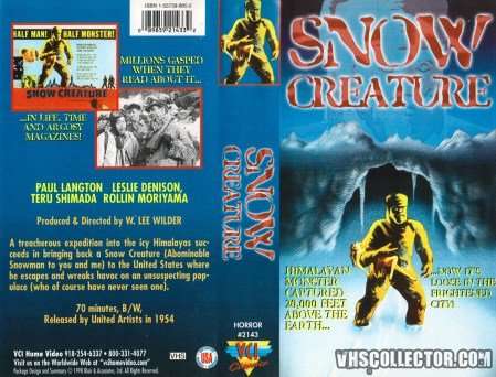 snow-creature-vci-vhs