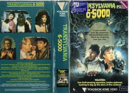 TRANSYLVANIA 6-5000 Cheesy comedy horror - free on Tubi and YouTube - MOVIES & MANIA