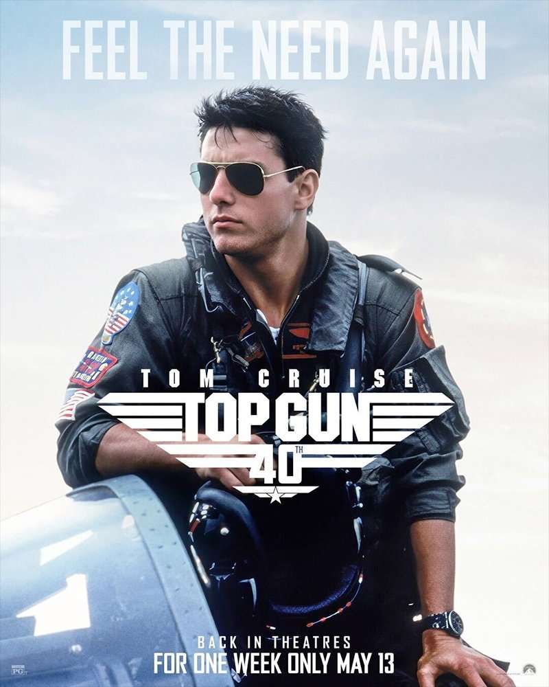 Top Gun Movie 40th Anniversary