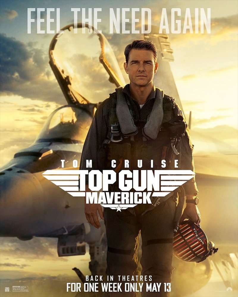 Top Gun Movie 40th Anniversary