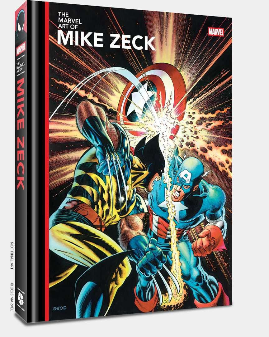 Captain America Saves the Day, Fights Wolverine in New Marvel Art Book | Exclusive