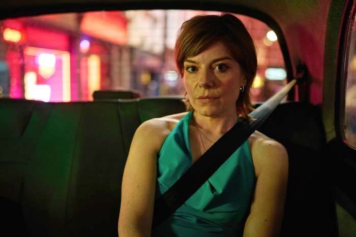 AIMEE-FFION EDWARDS as Sarah In ITV drama Believe Me, Episode 1
