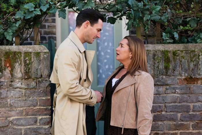 Vicki speaks to Zack in a scene from EastEnders