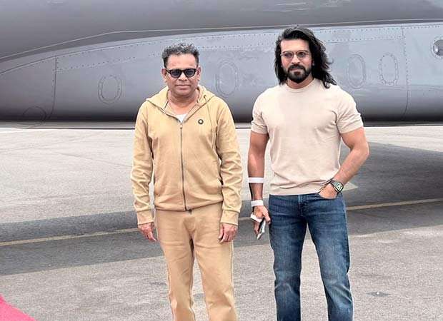 A.R. Rahman shares picture with Ram Charan ahead Of #PeddiKiAawaz concert In Bhopal