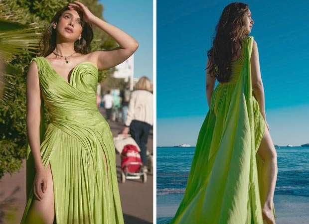 Aditi Rao Hydari turns heads at Cannes 2026 in dramatic neon green couture gown for L&rsquo;Or&eacute;al Paris