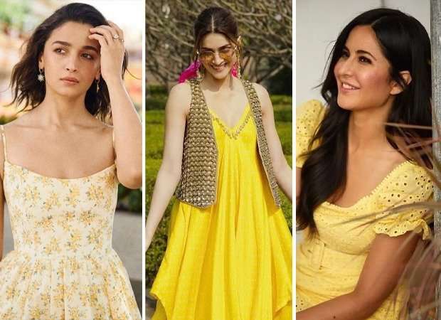Alia Bhatt, Kriti Sanon, Katrina Kaif, Tamannaah Bhatia, and Triptii Dimri: Bollywood actresses serving major yellow fashion inspiration this summer