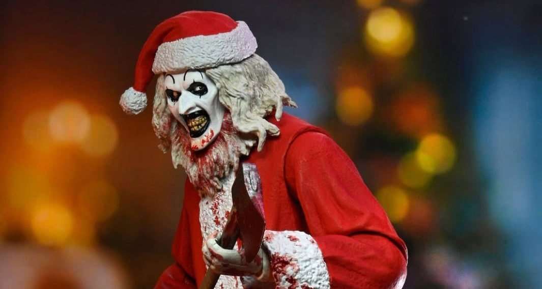Art the Clown gets festive with NECA’s Terrifier 3 Ultimate action figure