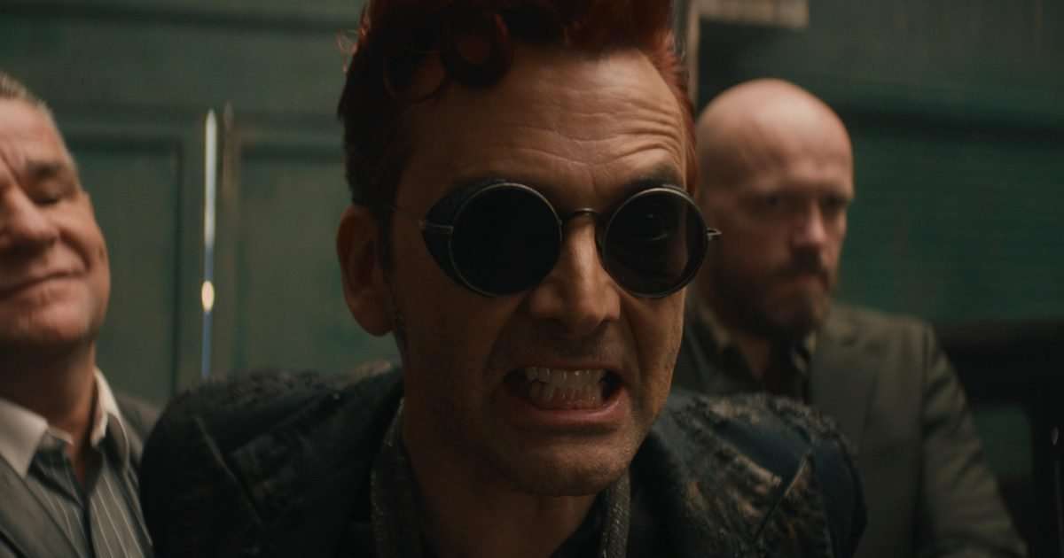 David Tennant's Crowley is kidnapped by Hell in new look at Good Omens season 3