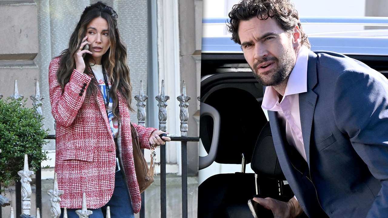 First Look at Michelle Keegan and Tom Bateman Behind The Scenes on Harlan Coben Adaptation 'The Woods'