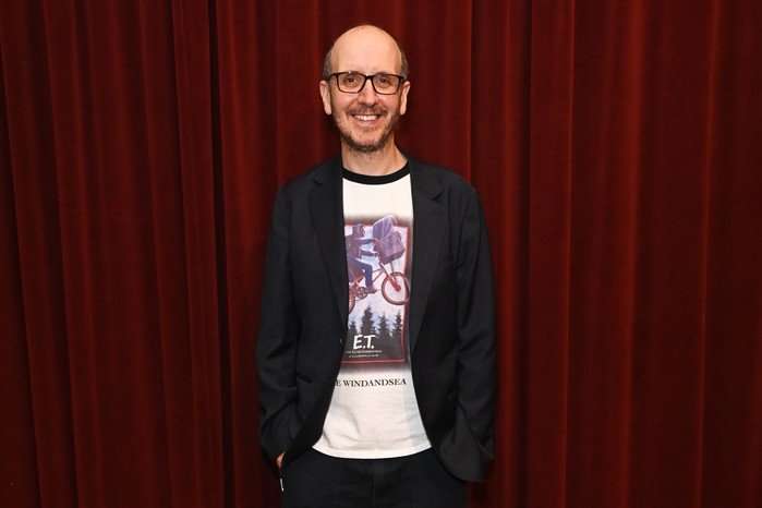 Jack Thorne smiles to camera
