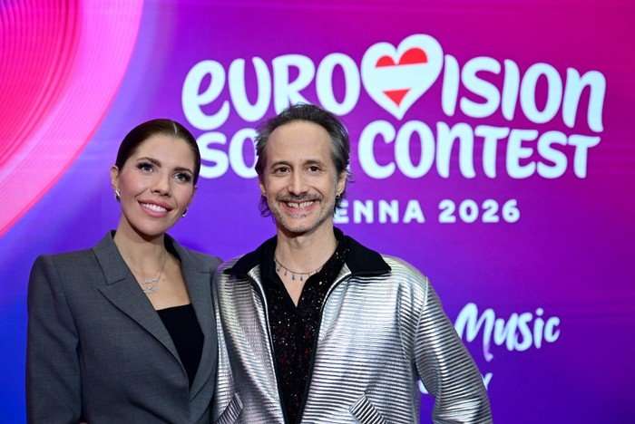 Victoria Swarovski and Michael Ostrowski.