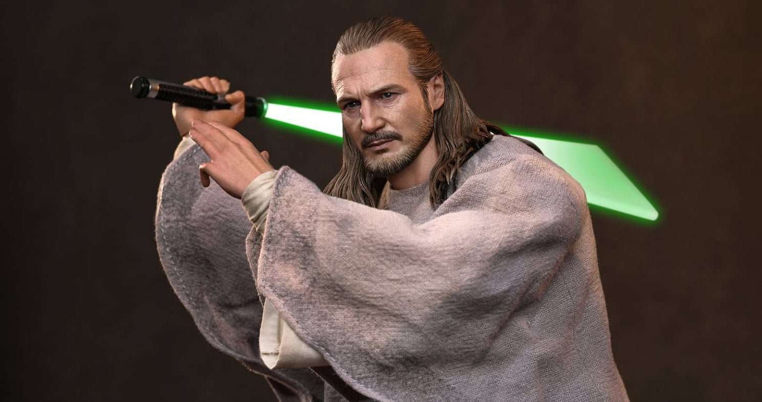 Hot Toys reveals new Qui-Gon Jinn Star Wars: Episode I – The Phantom Menace sixth scale figure