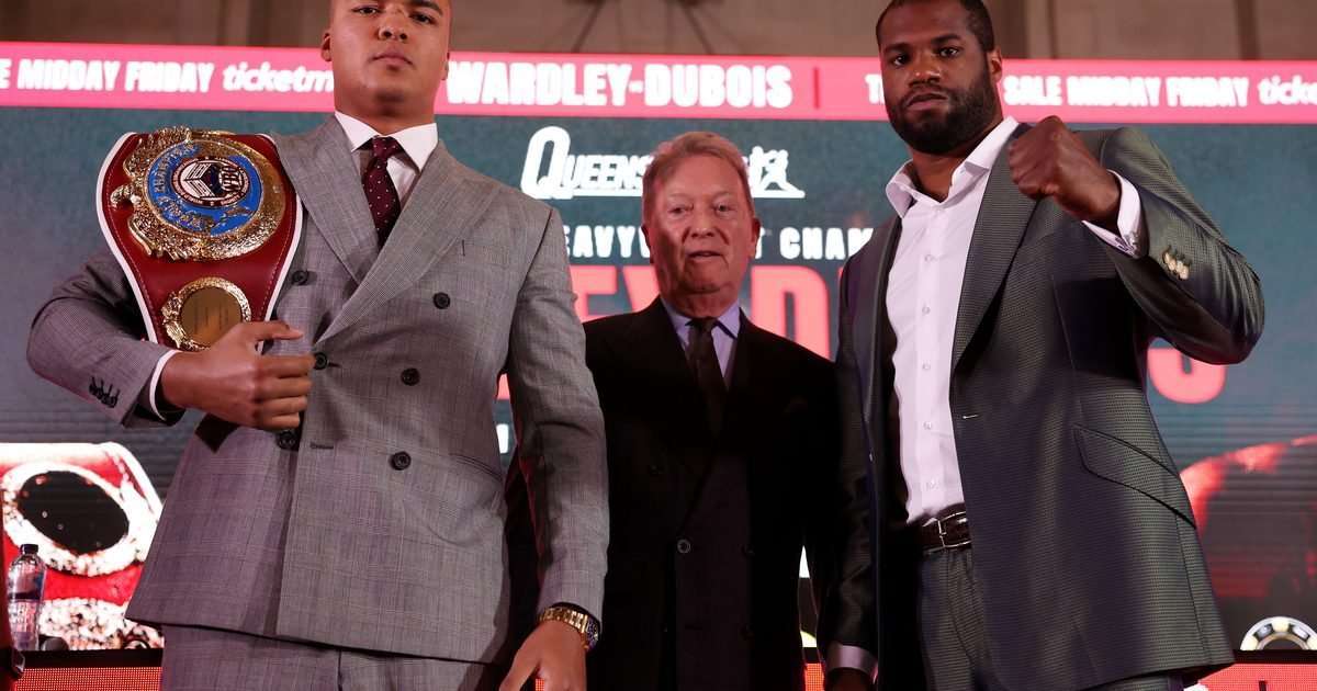 How to watch Fabio Wardley v Daniel Dubois live stream and TV channel in UK