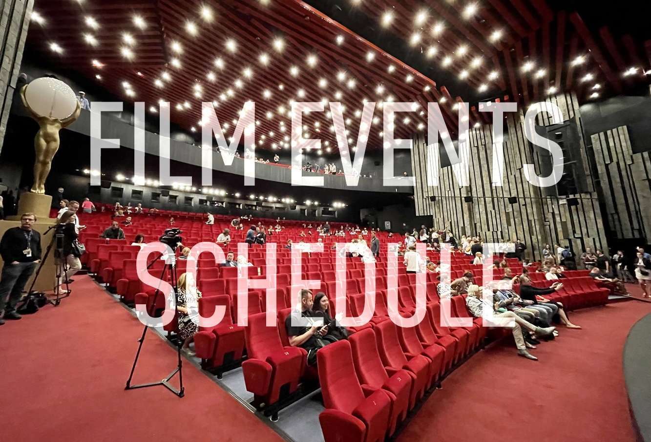 Introducing Our Movie Industry + Film Festivals Event Schedule Page | FirstShowing.net