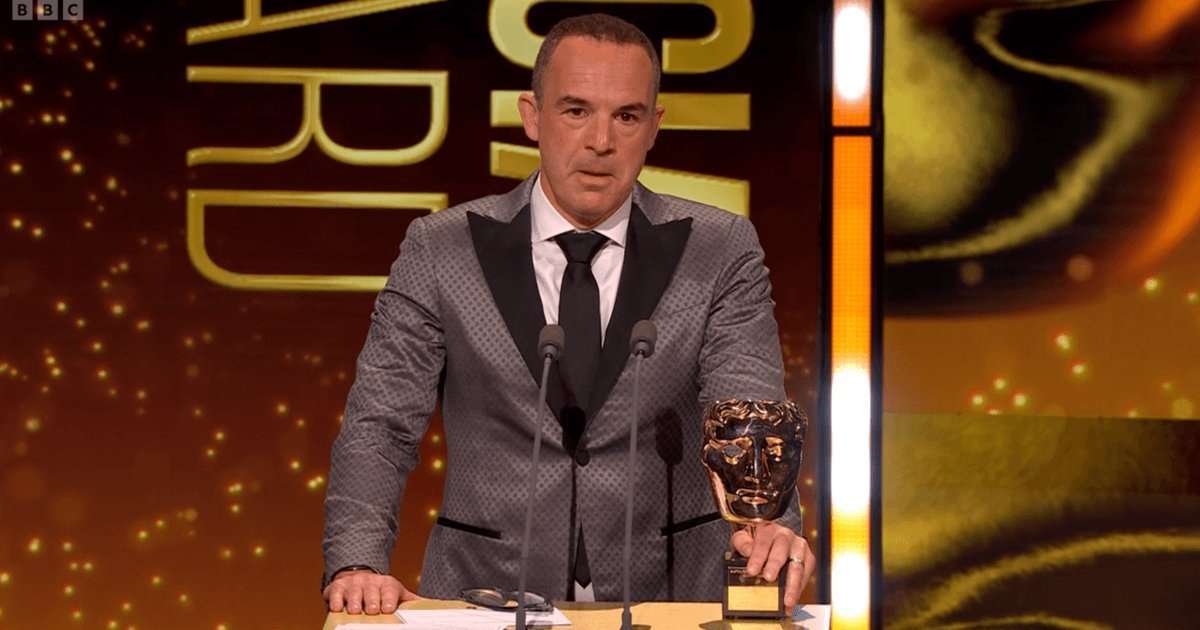 Martin Lewis delivers emotional speech at BAFTA Television Awards 2026 - and leaves wife in tears
