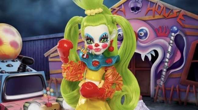 Mattel launches Monster High Skullector Killer Klowns From Outer Space doll