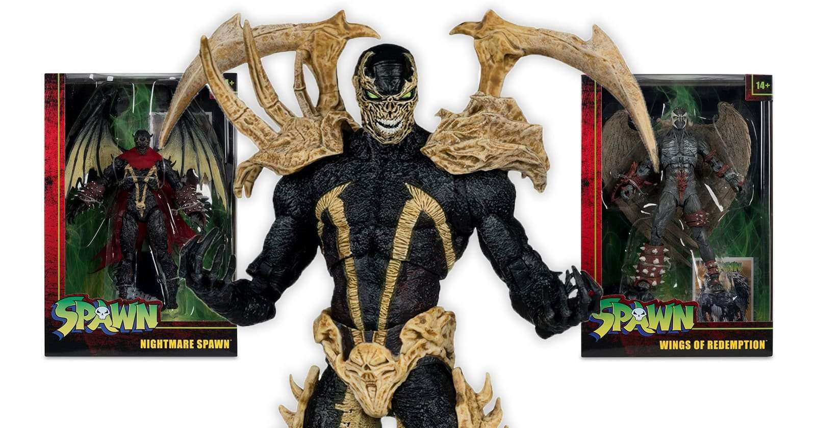 McFarlane Toys unleashes Nightmare Spawn, Wings of Redemption, and Curse of the Spawn action figures