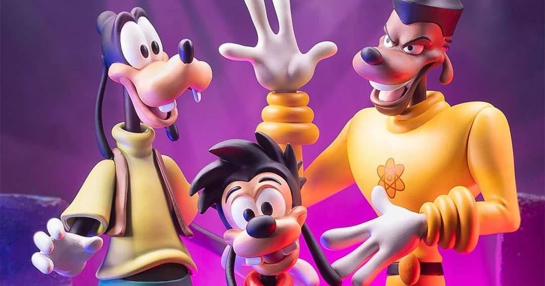 Mondo unveils A Goofy Movie Powerline, Max, and Goofy Figure Set