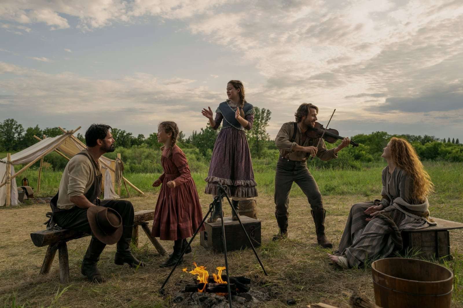 New teaser and images for Netflix’s Little House on the Prairie reimagining