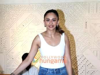 Photos: Ayushmann Khurrana, Rakul Preet Singh, Wamiqa Gabbi and others snapped promoting Pati Patni Aur Woh Do