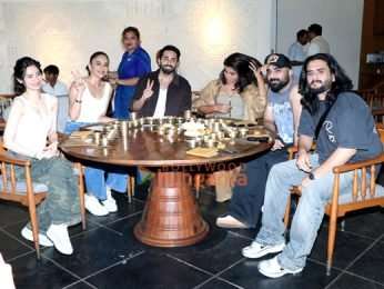 Photos: Ayushmann Khurrana, Rakul Preet Singh, Wamiqa Gabbi and others snapped promoting Pati Patni Aur Woh Do