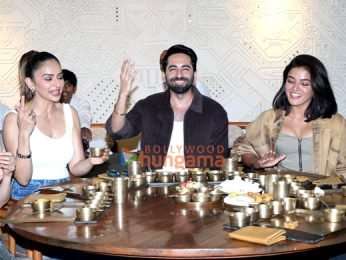 Photos: Ayushmann Khurrana, Rakul Preet Singh, Wamiqa Gabbi and others snapped promoting Pati Patni Aur Woh Do