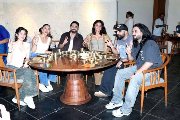 Photos: Ayushmann Khurrana, Rakul Preet Singh, Wamiqa Gabbi and others snapped promoting Pati Patni Aur Woh Do