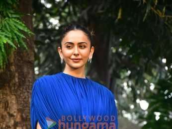 Photos: Ayushmann Khurrana, Sara Ali Khan, Rakul Preet Singh, Wamiqa Gabbi and others grace the trailer launch of Pati Patni Aur Woh Do at Sanjay Gandhi National Park