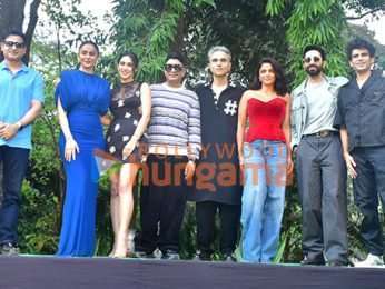 Photos: Ayushmann Khurrana, Sara Ali Khan, Rakul Preet Singh, Wamiqa Gabbi and others grace the trailer launch of Pati Patni Aur Woh Do at Sanjay Gandhi National Park
