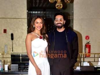 Photos: Ayushmann Khurrana, Sara Ali Khan, Rakul Preet Singh and Wamiqa Gabbi snapped promoting Pati Patni Aur Woh Do