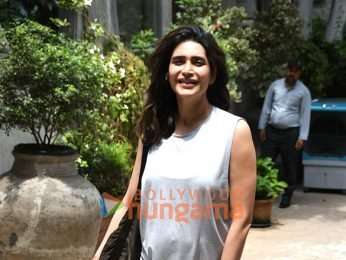 Photos: Karishma Tanna spotted outside a gym in Bandra