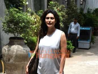 Photos: Karishma Tanna spotted outside a gym in Bandra