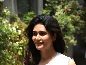 Photos: Karishma Tanna spotted outside a gym in Bandra