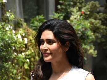 Photos: Karishma Tanna spotted outside a gym in Bandra