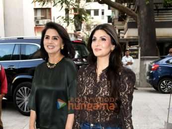 Photos: Neetu Singh, Riddhima Kapoor Sahni and Soha Ali Khan snapped promoting Daadi Ki Shaadi on the sets of All About Her