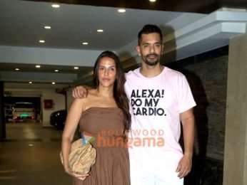 Photos: Neha Dhupia and Angad Bedi snapped in Bandra