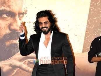 Photos: Ram Charan, Janhvi Kapoor, Buchi Babu Sana and others snapped at Peddi trailer launch in Mumbai