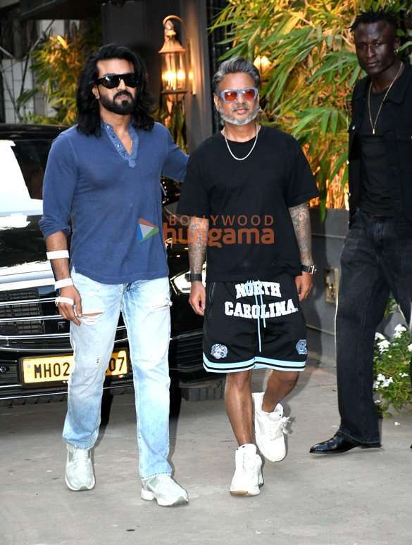 Photos: Ram Charan snapped at Hakim&rsquo;s Aalim salon