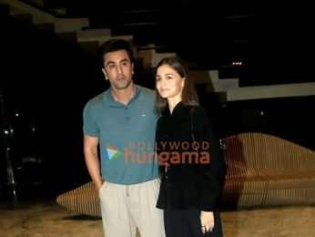 Photos: Ranbir Kapoor, Alia Bhatt and others grace the screening of Daadi Ki Shaadi