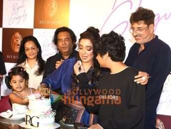 Photos: Rupali Ganguly celebrates her birthday with Delnaaz Irani, Tanishaa Mukerji and others at Belmarose, Sahara Star Mumbai