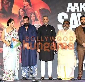 Photos: Sanjay Dutt, Nitu Chandra Srivastava, Tridha Choudhary and others snapped at trailer launch of Aakhri Sawal