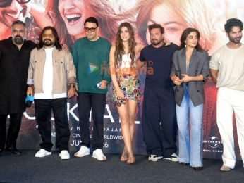Photos: Shahid Kapoor, Rashmika Mandanna, Kriti Sanon and the team of Cocktail 2 snapped together during the film's song launch