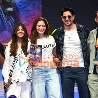 Photos: Sidharth Malhotra, Tamannaah Bhatia, Ektaa R Kapoor and Arunabh Kumar snapped at the unveiling of Vvan's comic book at the Comic Con India in Mumbai