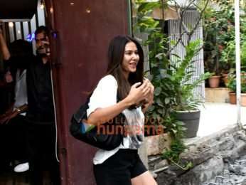 Photos: Sonam Bajwa snapped at a salon in Bandra