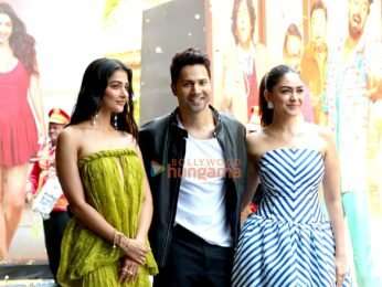 Photos: Varun Dhawan, Pooja Hegde, Mrunal Thakur, David Dhawan and others grace the trailer launch of Hai Jawani Toh Ishq Hona Hai